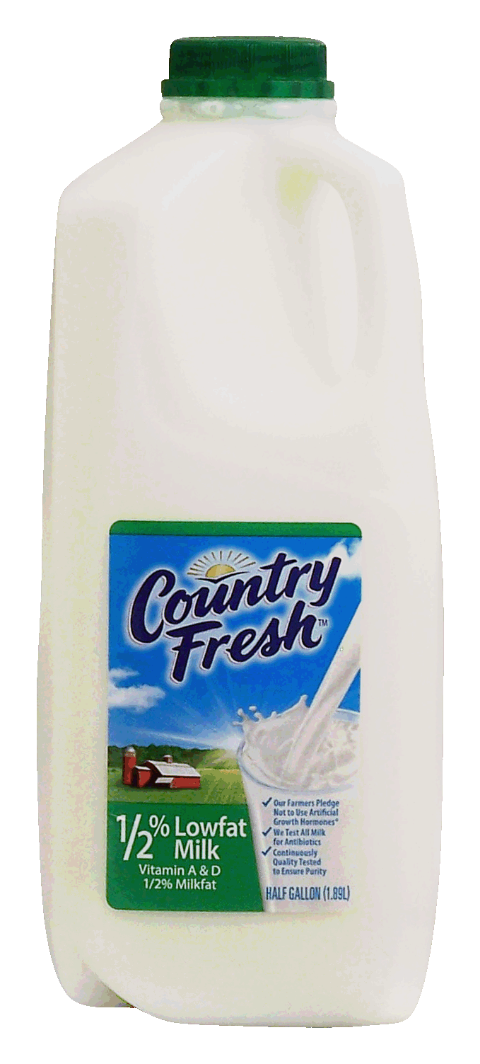 Country Fresh 1/2% lowfat milk, vitamin A & D Full-Size Picture